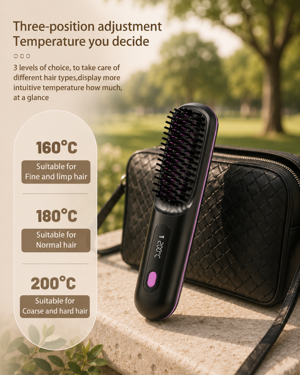 Maison Seoul - Cordless Hair Straightener & Curler